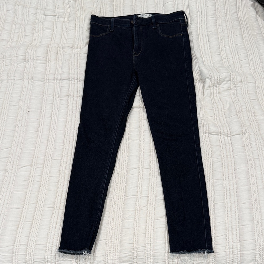 Abercrombie & Fitch Dark Blue Skinny Jeans